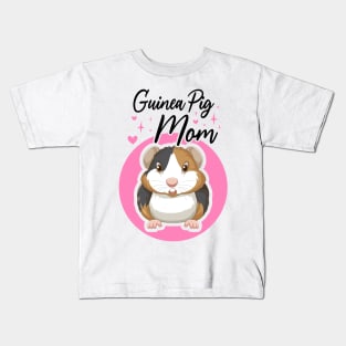 Guinea Pig Mom, Mother's Day Cute Rodent Kids T-Shirt